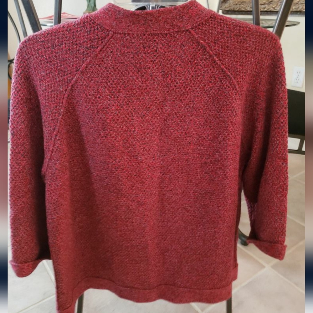 Red Cardigan - Picture 2 of 4